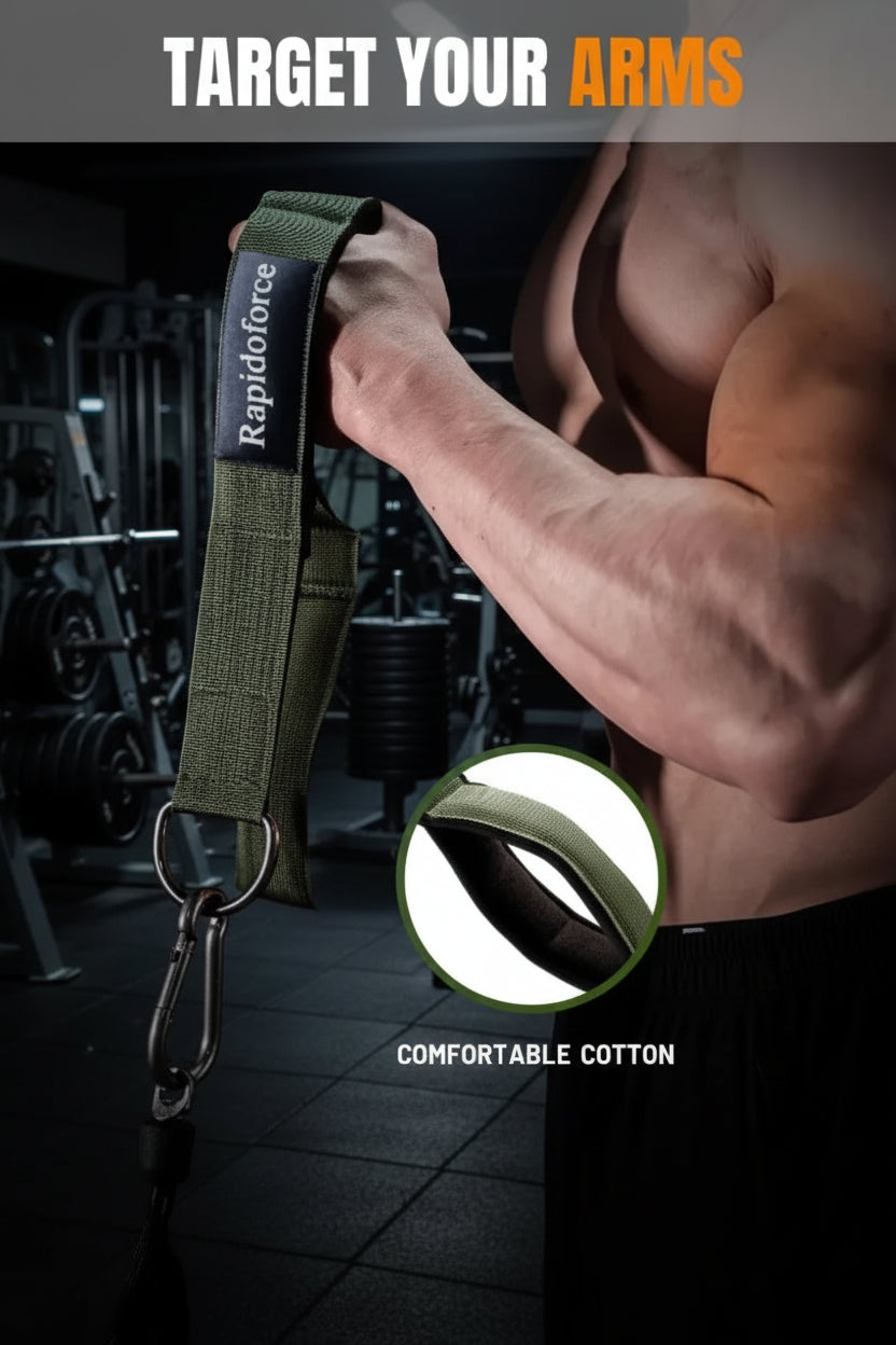 Extensión de tríceps con cuerda